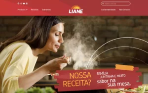 Site Liane Alimentos